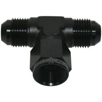 AF144-16BLK - AN TEE -16AN FEMALE NUT