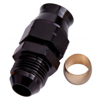 AF108-08BLK  1/2" HARD LINE TO -8AN MALE