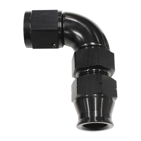 AF139-08-06BLK - Male NPT to Adapter 3/8" to -8AN with 1/8" Port 
