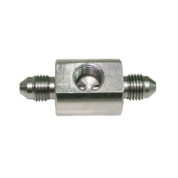 AF334-04 - STAINLESS -3AN UNION 1/8" PORT