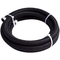 AF450-12-6M - BLACK BRAID LITE WEIGHT HOSE-12 CLAMSHELL 6MT