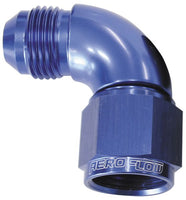 AF543-06 - 90&deg; Full Flow Female/Male Flare Swivel -6AN 