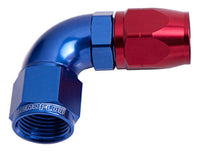 AF553-04 - 550 Series Cutter One-Piece Full Flow Swivel 90&deg; Hose End -4AN 