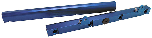 AF64-2005 - Billet EFI Fuel Rail Kit suit Chev LS1 - Blue 