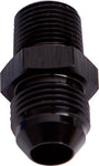 AF816-06-02BLK - NPT to Straight Male Flare Adapter 1/8" to -6AN 