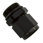 AF907-10-08BLK - Male -8 ORB to Female -10AN Swivel Adapter 