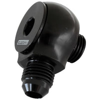 AF909-06-10BLK - SLIMLINE - 10ORB TO 6AN 90 DEG