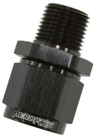 AF916-06-02BLK - Male NPT to Female AN Straight Fitting 1/8" to -6AN 