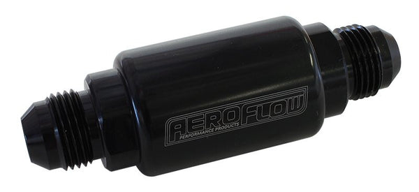 AF66-2053BLK - Billet Fuel Filter -8AN 
