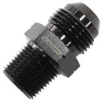 AF756-06BLK - 1/4" BSP TAPERED TO -6AN 